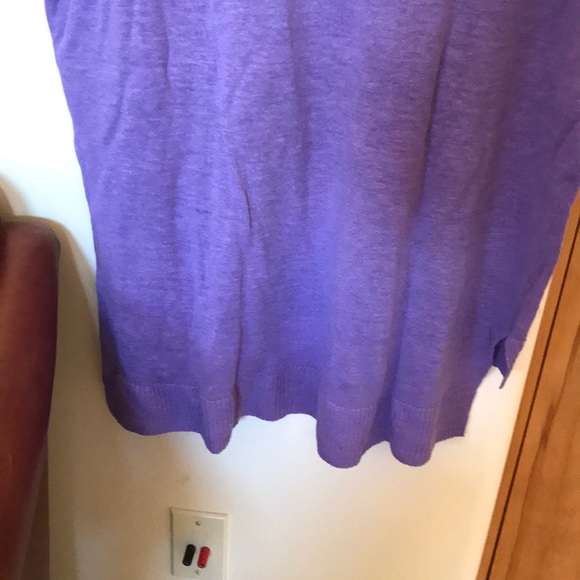 Eileen Fisher Short Sleeved Linen Sweater - Picture 8 of 8